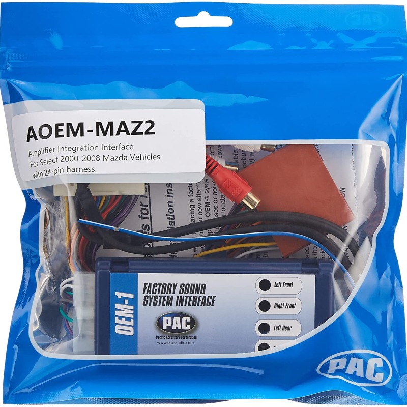 PAC AOEM-MAZ2 Vorverstärker-Adapter für Mazda ab 2001