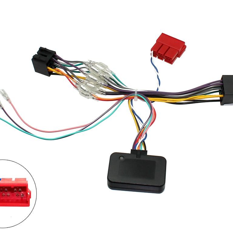 Can-Bus Adapter für Porsche Cayenne 2002 bis 2010 mit Mini ISO