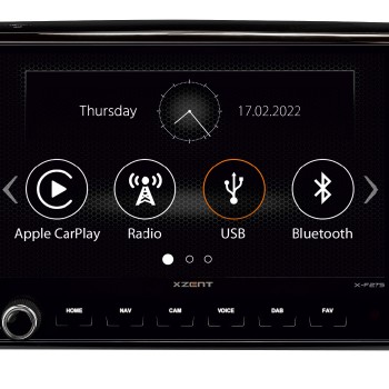 XZENT X-F275 Infotainer und Naviceiver für Fiat Ducato