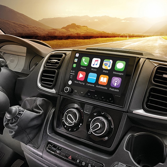 XZENT X-F275 Infotainer und Naviceiver für Fiat Ducato