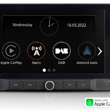 XZENT X-127 1-Din 9 Infotainer mit CarPlay und Android Auto