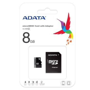 ADATA MicroSDHC-Karte 8 GB