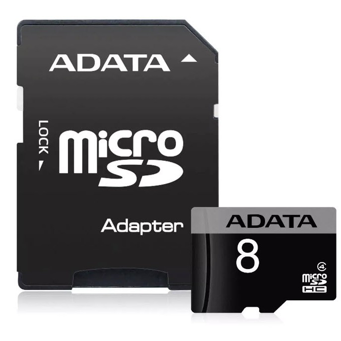 ADATA MicroSDHC-Karte 8 GB