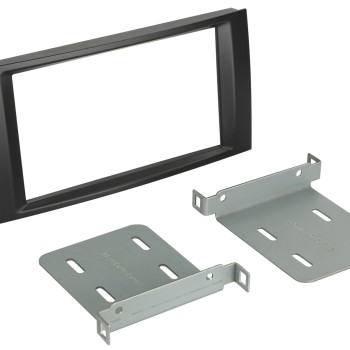 2-DIN Radioblende VW T5 2003-2015/Touareg 2003-2010 schwarz