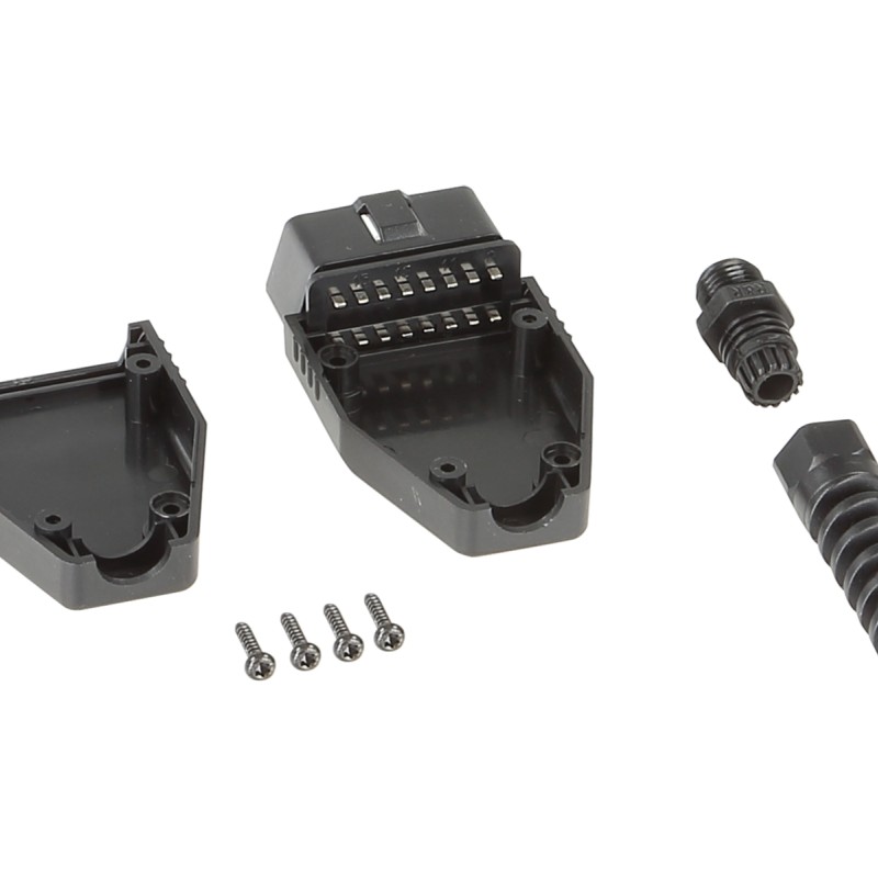 OBD Anschluss Stecker gerader Anschluss Lötfahnen