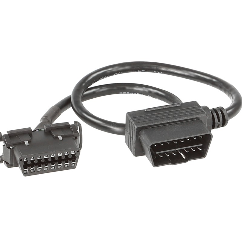 OBD Anschluss Verlängerung Buchse 90°>Stecker OEM 30cm