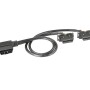 OBD Anschluss T-Kabel Buchse 90°>2x Stecker OEM 30cm