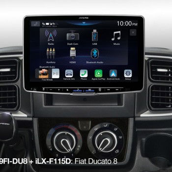 Alpine KIT-F9FI-DU8 für Alpine Radios im Fiat Ducato Serie 8 ab 2022