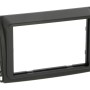 Radioblende FIAT Ducato ab 2021- 2DIN matt black 113 x 182