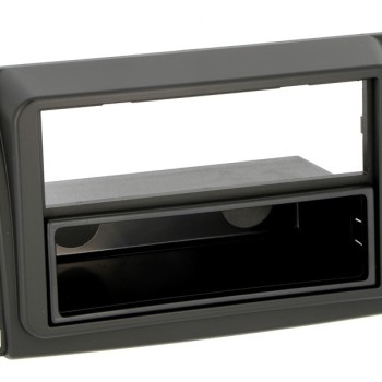 Radioblende FIAT Ducato ab 2021- 1DIN matt black mit Fach