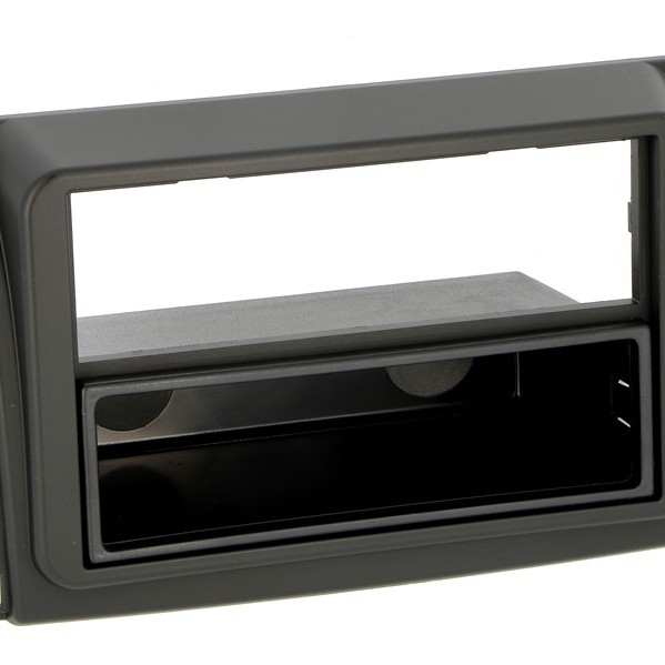 Radioblende FIAT Ducato ab 2021- 1DIN matt black mit Fach