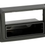 Radioblende FIAT Ducato ab 2021- 1DIN matt black mit Fach