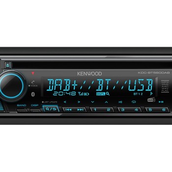 Kenwood KDC-BT560DAB Digital Media Receiver with Bluetooth & Digital Radio DAB+