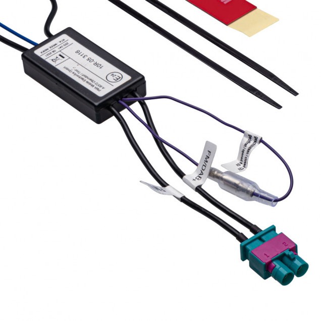 DAB+ Verstärker und Splitter für VW Golf 6