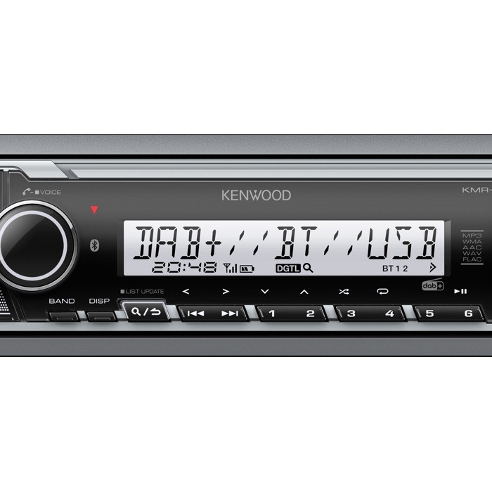 Kenwood KMR-M508DAB Marine Media Receiver Bluetooth DAB+