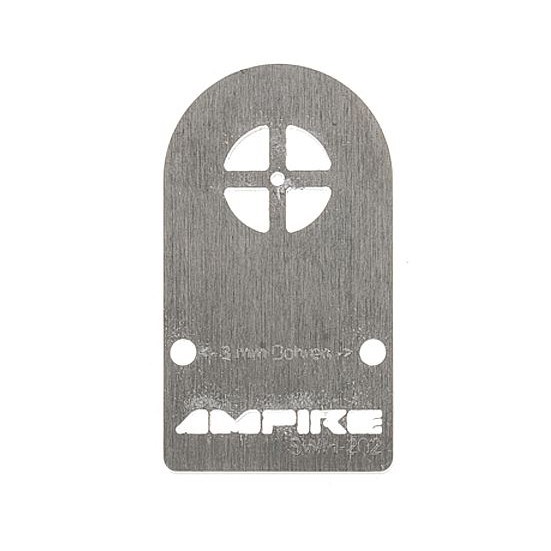 AMPIRE Bohrschablone für Leergehäuse SWH-202
