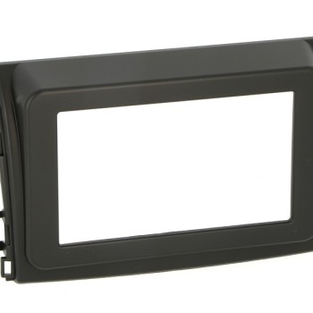 Radioblende FIAT Ducato ab 2021- 2DIN matt black Installer Kit Frameless