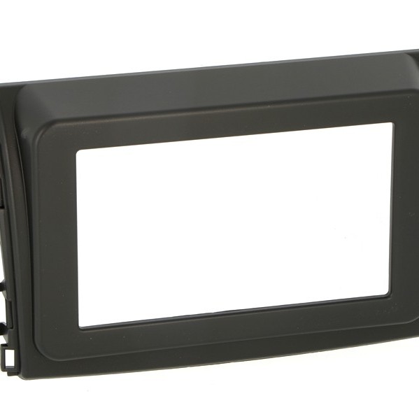 Radioblende FIAT Ducato ab 2021- 2DIN matt black Installer Kit Frameless