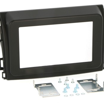 Radioblende FIAT Ducato ab 2021- 2DIN matt black Installer Kit Frameless