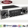 RETROSOUND RSD-BECKER-BLACK-2 DAB DAB+ Komplett-Set Becker Chrome mit Zubehör