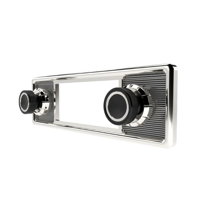 RETROSOUND RSD-BECKER-BLACK-2 DAB DAB+ Komplett-Set Becker Chrome mit Zubehör