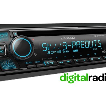 Kenwood KDC-BT960DAB CD / USB mit Bluetooth und DAB Amazon Alexa voice service