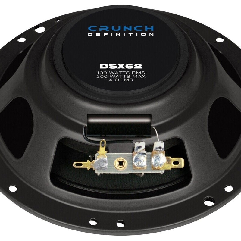 Koax-Lautsprecher 16,5cm 100W 4 Ohm, Einbautiefe: 45mm