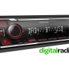 Kenwood KMM-BT408DAB Bluetooth und Digital Radio DAB +