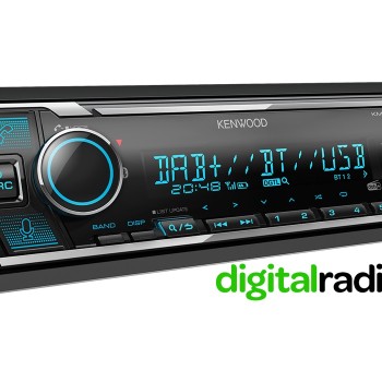 Kenwood KMM-BT508DAB Digital Media Receiver with Bluetooth & Digital Radio DAB+