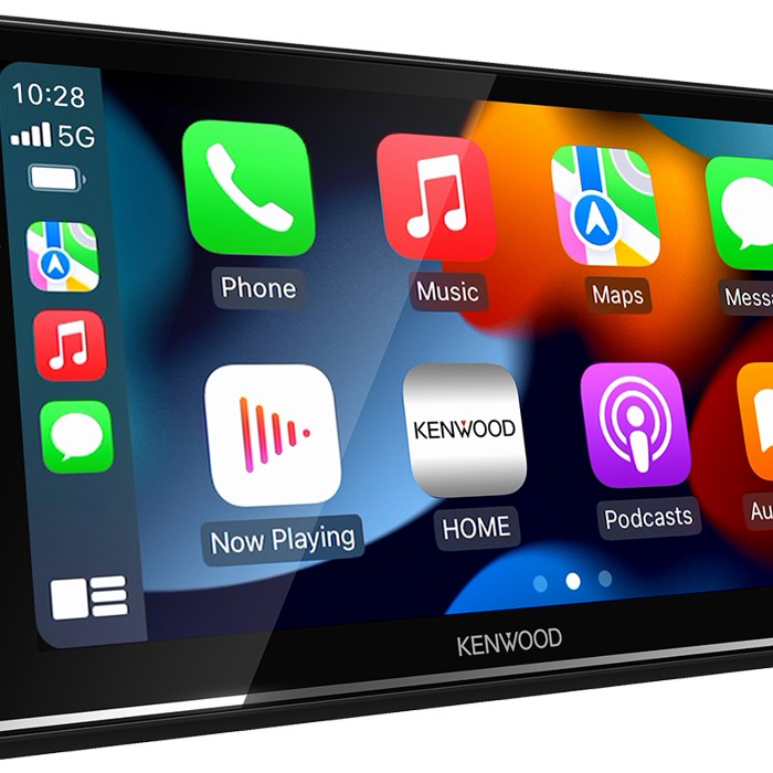 Kenwood DMX-7722DABS Media AV-Receiver Wireless CarPlay und Android Auto