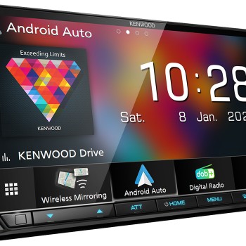 Kenwood DMX-8021DABS mit Wireless CarPlay, Android Auto, Bluetooth DAB+ Radio