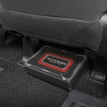 Kenwood KSC-PSW7EQ 20cm Aktiver Kompaktsubwoofer mit Active EQ