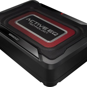 Kenwood KSC-PSW7EQ 20cm Aktiver Kompaktsubwoofer mit Active EQ