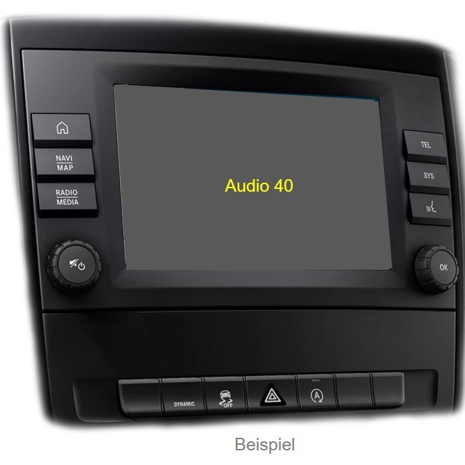 Video-Einspeiser passend für MB Audio30/Audio40 - Vito W447