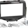 Radioblende CITROEN C1 PEUGEOT 108 TOYOTA Aygo ab 2014 2DIN piano black