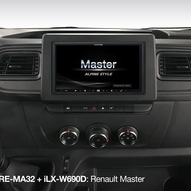 Alpine KIT-7RE-MA32 für Renault Master 3, Opel Movano and Nissan NV400