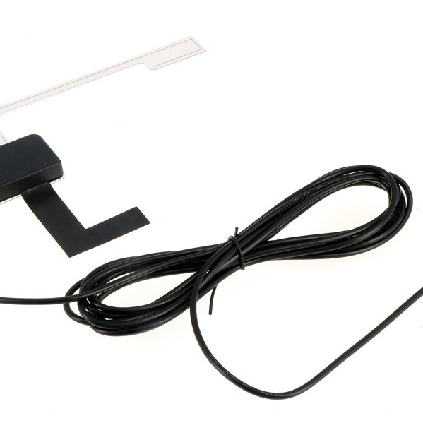 Scheiben Antenne DAB DAB+ aktiv mit 3m Kabel SMB (F)