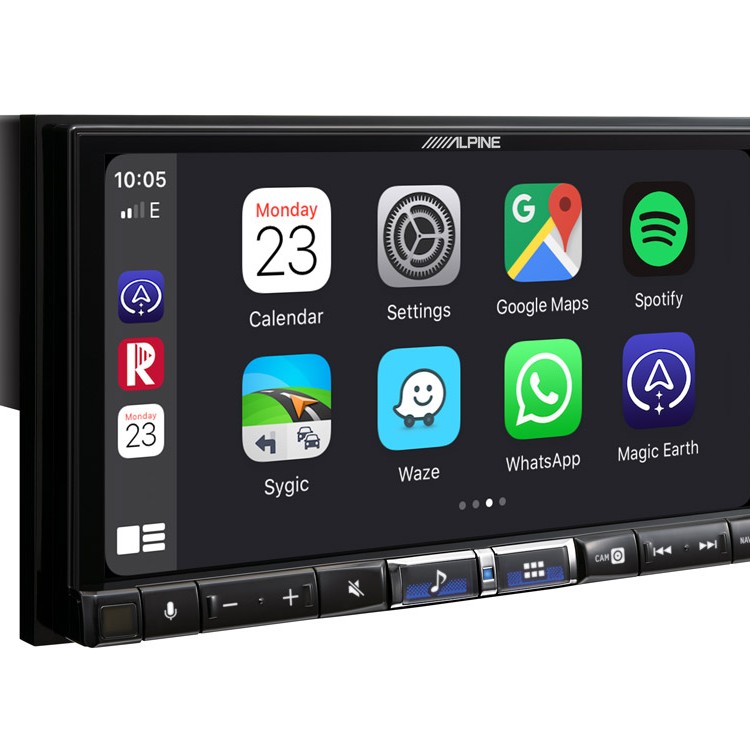 Alpine iLX-705E46 CarPlay - Android Auto 7-Zoll für 3er BMW E46