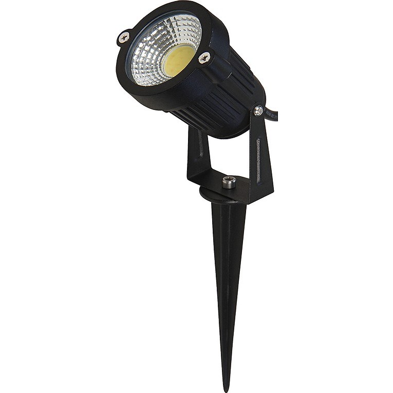 LED-Gartenleuchte McShine GL-50W 5W, 500 lm, warmweiß, 1,5m Kabel, Erdspieß