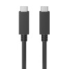 USB-C auf USB-C Kabel, 100W, 0.5m, schwarz