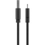 USB-A Kabel auf Apple Lightning Stecker, 1m, schwarz