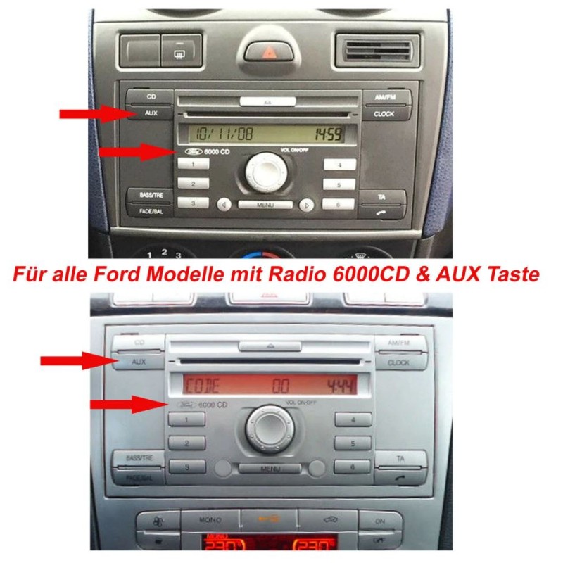 A2DP Bluetooth Interface für Ford
