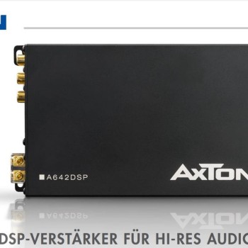 AXTON A642DSP App Verstärker 4x32 + 1x176 Watt