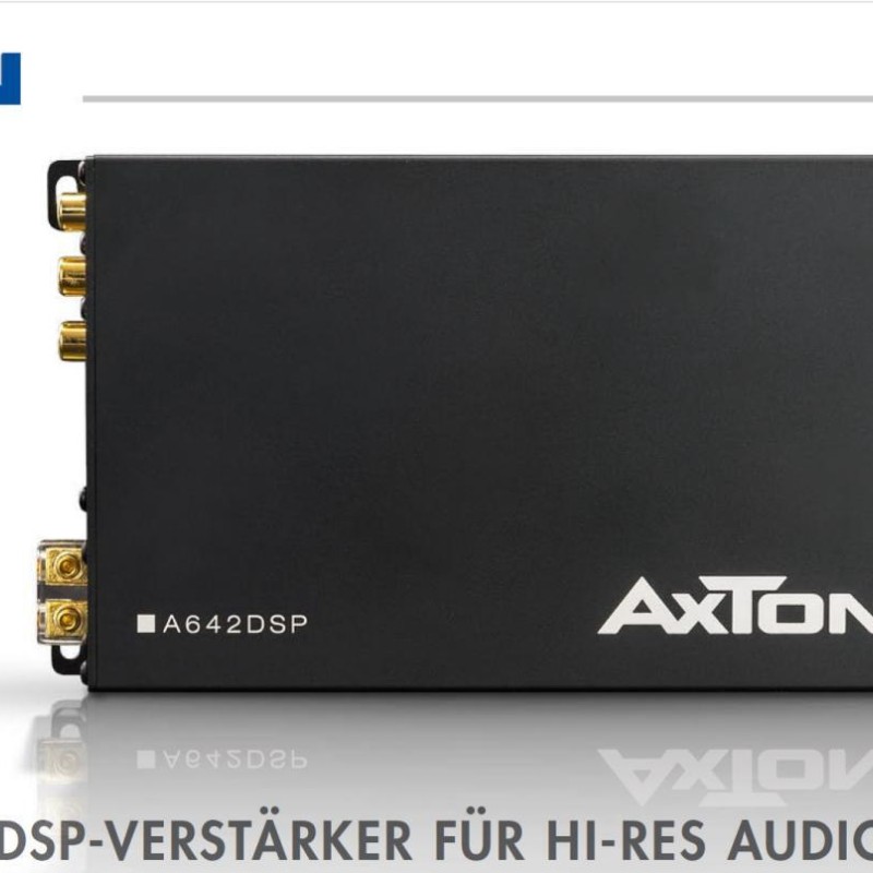 AXTON A642DSP App Verstärker 4x32 + 1x176 Watt