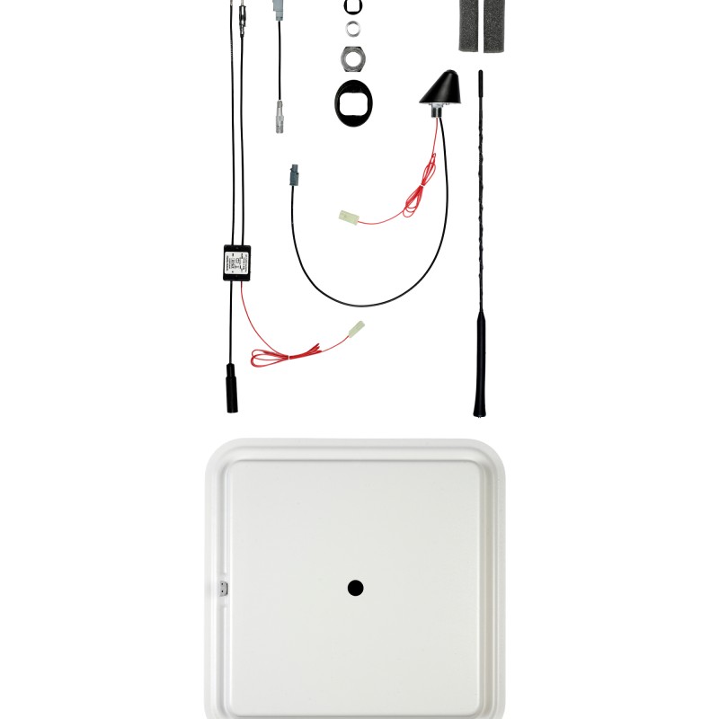 ATTB 2124.30 Kombiflex-Dachantenne FM DAB+ Montageplatte