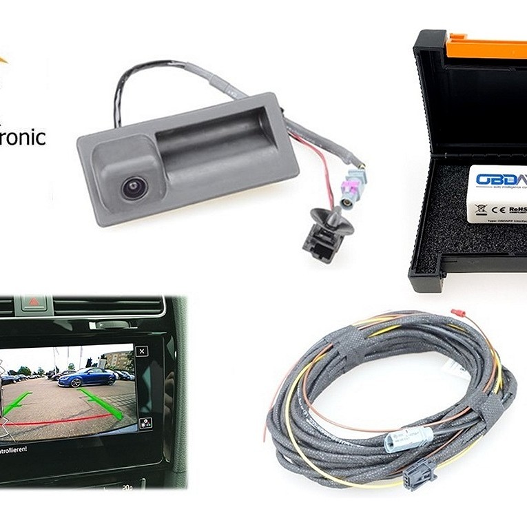 SKODA Octavia 5E Rückfahrkamera Nachrüstpaket LOW statische Linien