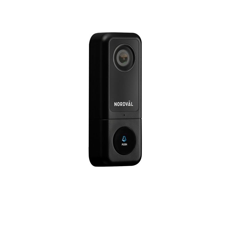 Nordväl SH105-64GB Video Türklingel mit Nachtsicht, 2K QHD, 64GB, WLAN