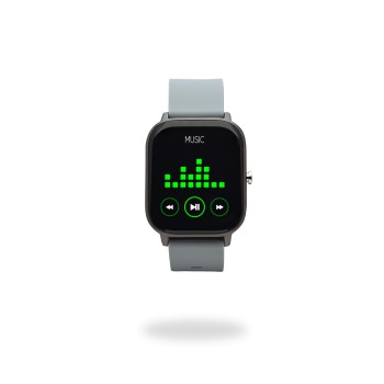 Nordval SW101G Grau Elegante Smartwatch mit integrierten Sportaktivitäten