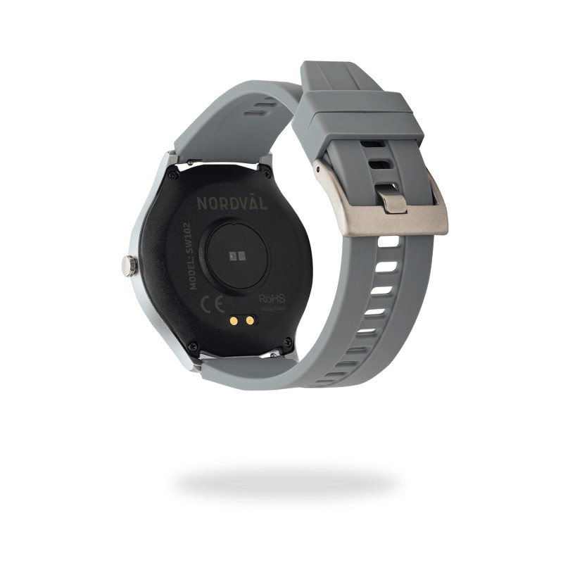 Nordval SW102G Grau Sportliche Smartwatch
