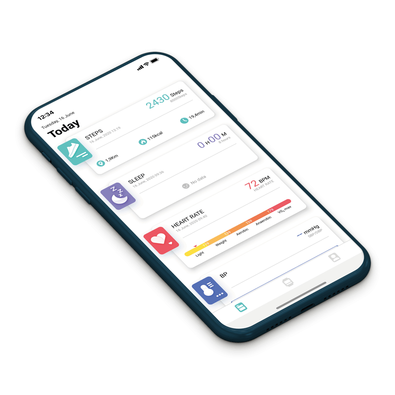 Nordval SW102G Grau Sportliche Smartwatch